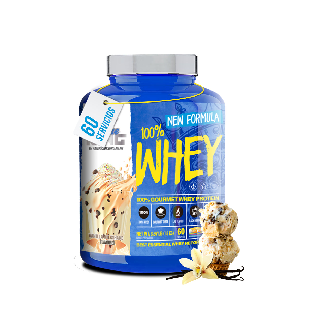 WHEY BLUE KING 1,8Kg