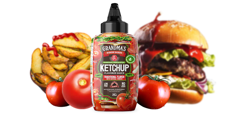 SALSA KETCHUP DELLA NONNA DAL SAPORE TRADIZIONALE - 290ml