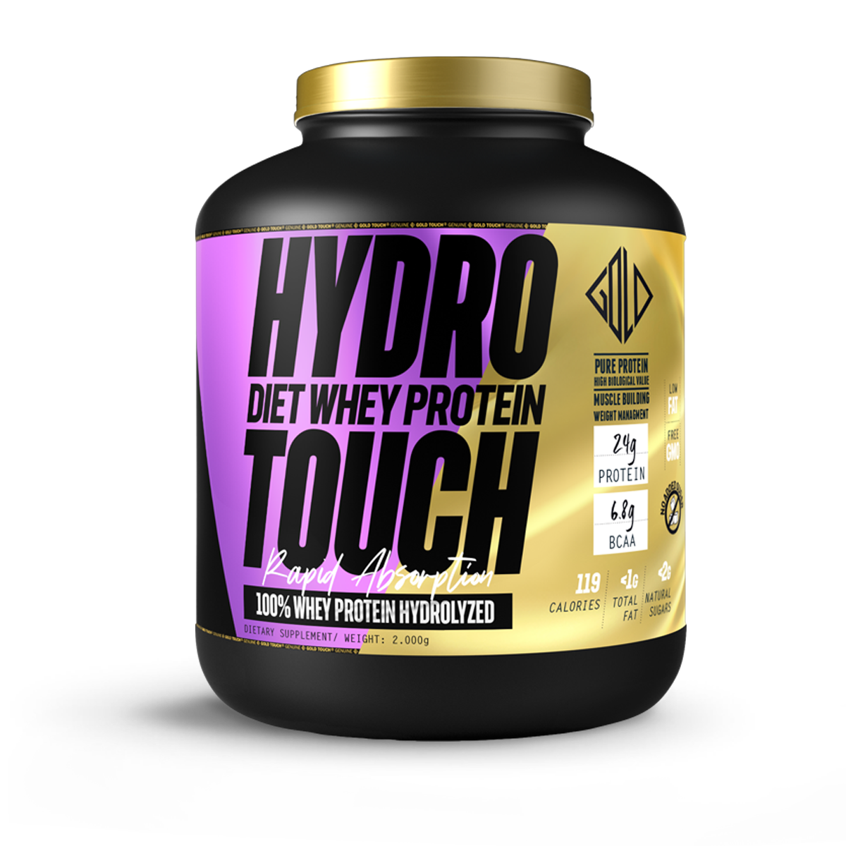 HYDRO TOUCH DIET WHEY PROTEIN - 2 Kg-