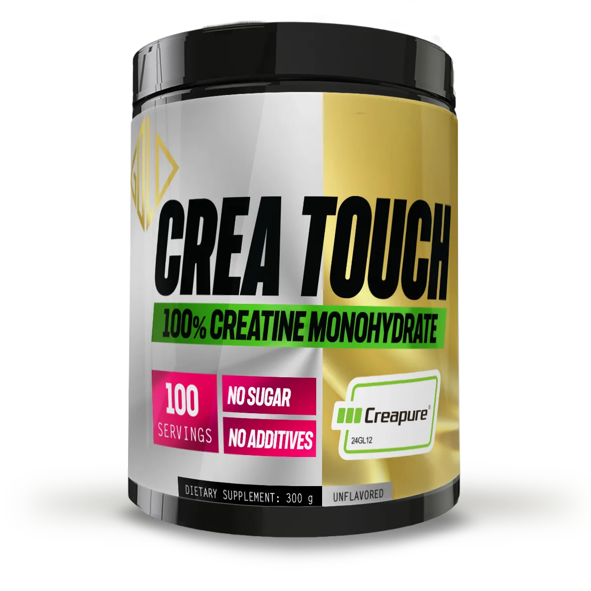 CREA TOUCH - 100% Creatina Monoidrato Creapure® - 300 g