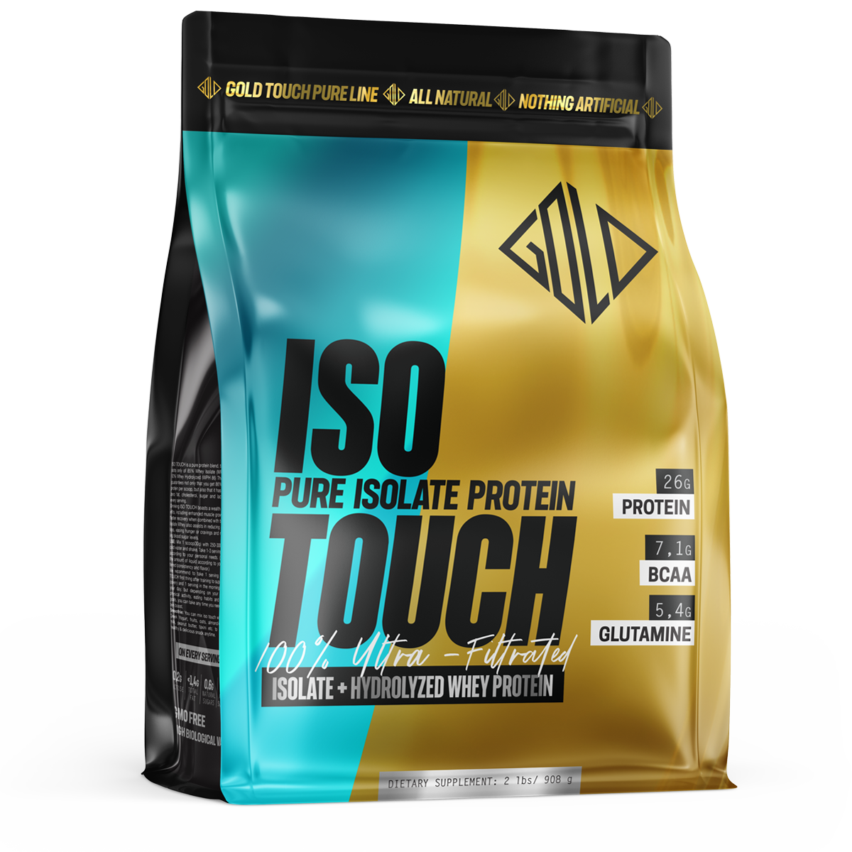 ISO TOUCH 86% BAG PROTEIN - 908g