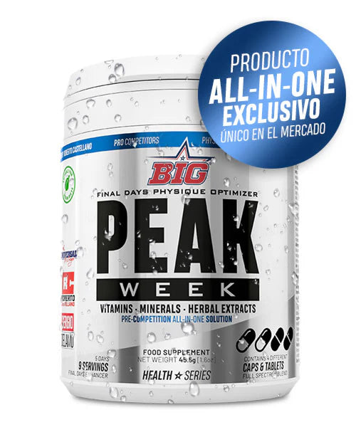 PEAK WEEK 9X4 - caps e tabs