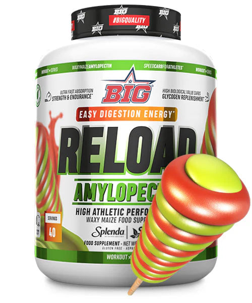 BIG RELOAD AMYLOPECTIN VITARGO - 2 Kg-Limone Lime scadenza 03/2027 - Fresh Twist scadenza 02/2027
