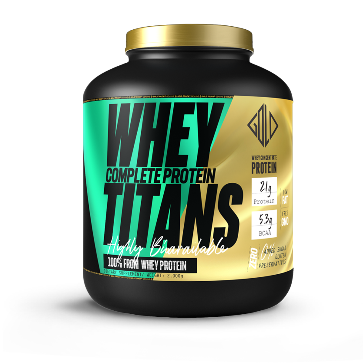 WHEY TITAN ZERO - 2KG -